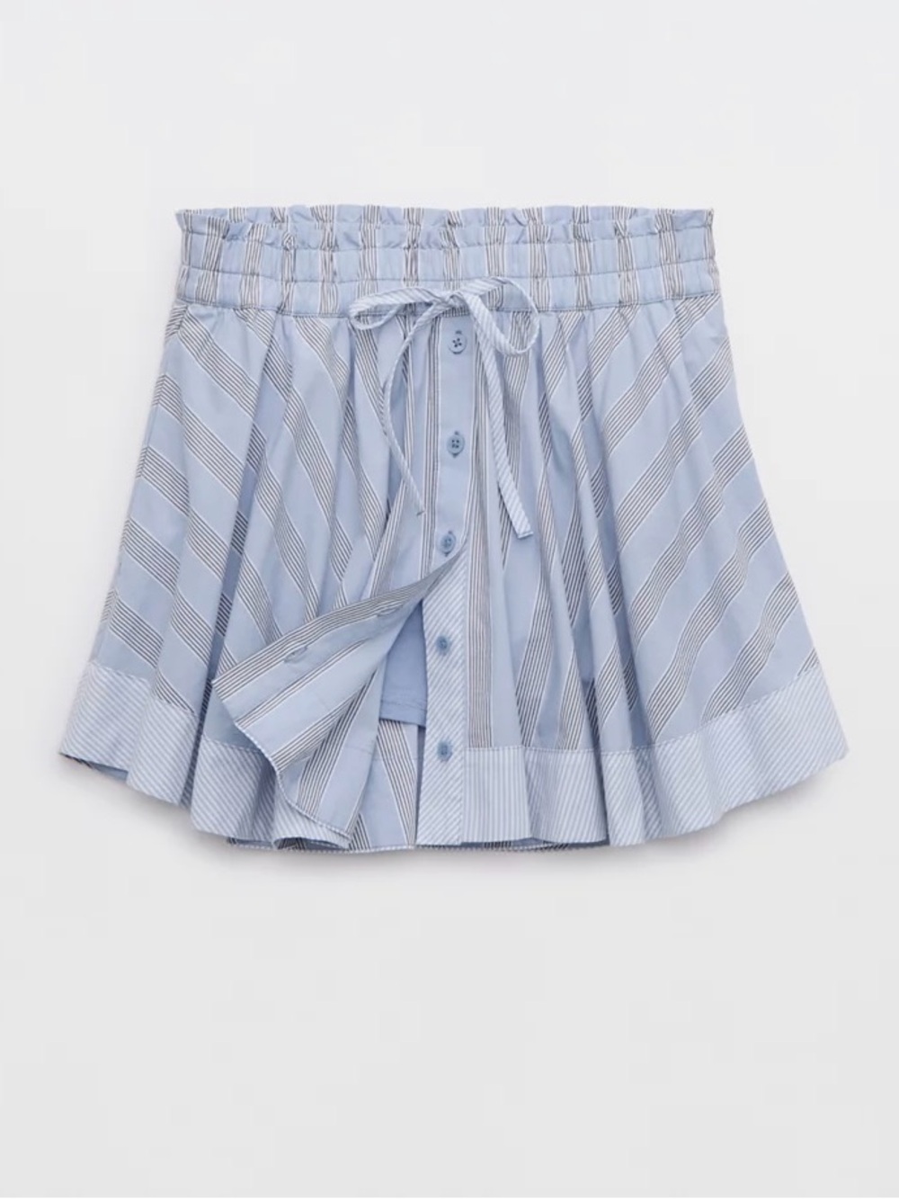 NWT XS Boxer Skirt AERIE Shorts 100% Cotton Extra Small Skorts New 0 2 Athletic - Picture 6 of 8